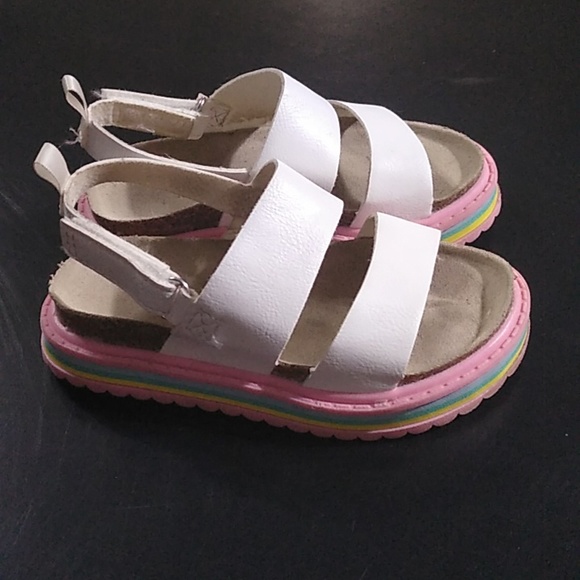 Carter's cork rainbow sandals - Picture 2 of 9